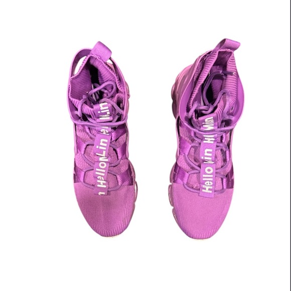 Hello Mr Lin Purple Blade Shoes Running/Walking, (NO SIZE TAG) Size 9. Preowned - Picture 1 of 10